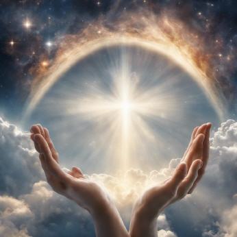 Den Himmel mit Jesus Christus erreichen.