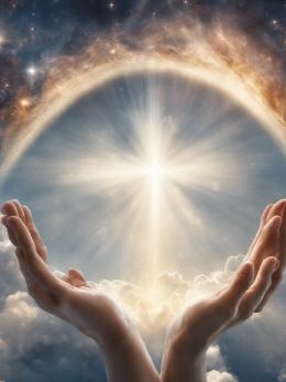 Den Himmel mit Jesus Christus erreichen.